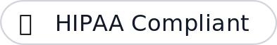 HIPAA Compliant Badge